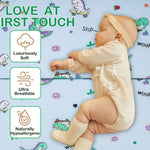 VUCWS 2025 Upgraded Pack and Play Mattress 38" x 26" Soft Firm Premium Foam Pack N Play Mattresses Odorless Breathable Comfort Baby Foam Portable Playpen Mattresses (Tri-fold Dinosaur)