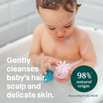ATTITUDE Baby Plastic-Free Shampoo and Body Soap Bar, EWG Verified, Dermatologically Tested, Vegan, Good Night, 3 Ounces