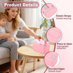 Wipe Warmer, Baby Wipes Dispenser, Large Capacity Baby Wipe Warmer, Wet Wipes Dispenser for Diapers, Wet Wipe Warmer for Home, Car & Travel, USB Rechargeable