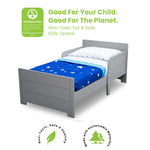 Delta Children MySize Toddler Bed, Grey
