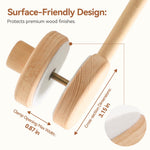 Crib Mobile Holder, HBM Wooden Mobile Arm & Hanger for Crib, Nursery Decor for Baby Girl Boy