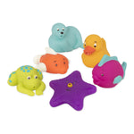 Battat – Assorted Bath Toys – 9 Pieces Animal Squirters – Pool – 10 Months+ – Bath Buddies (9 Pieces)
