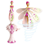 Sky Dancers Flying Doll – Fuchsia Fantasy | Original 90s Throwback Toy That Really Flies | Pull-String Powered, No Batteries Needed | Magical Gift for Girls & Boys Ages 6+