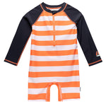Gerber Toddler Boys' Rashguard, Stripe, 4T