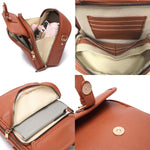 Collaboraten1 Crossbody Leather Bag,Collaboraten1 Crossbody Bag,Adjustable Large Capacity Anti-Theft Backpack