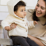 Burt's Bees Baby Baby Sweatshirts, Lightweight Zip-up Jackets Hooded Coats, Organic Cotton, Quilted Oat
