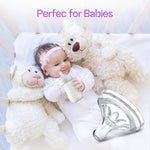 4 Packs Silicone Bottle Nipples Compatible with Philips Avent Natural Bottle, Replacement Bottle Nipple BPA-Free, No Spill, Anti-Colic, 6+ Month (Flow 5)