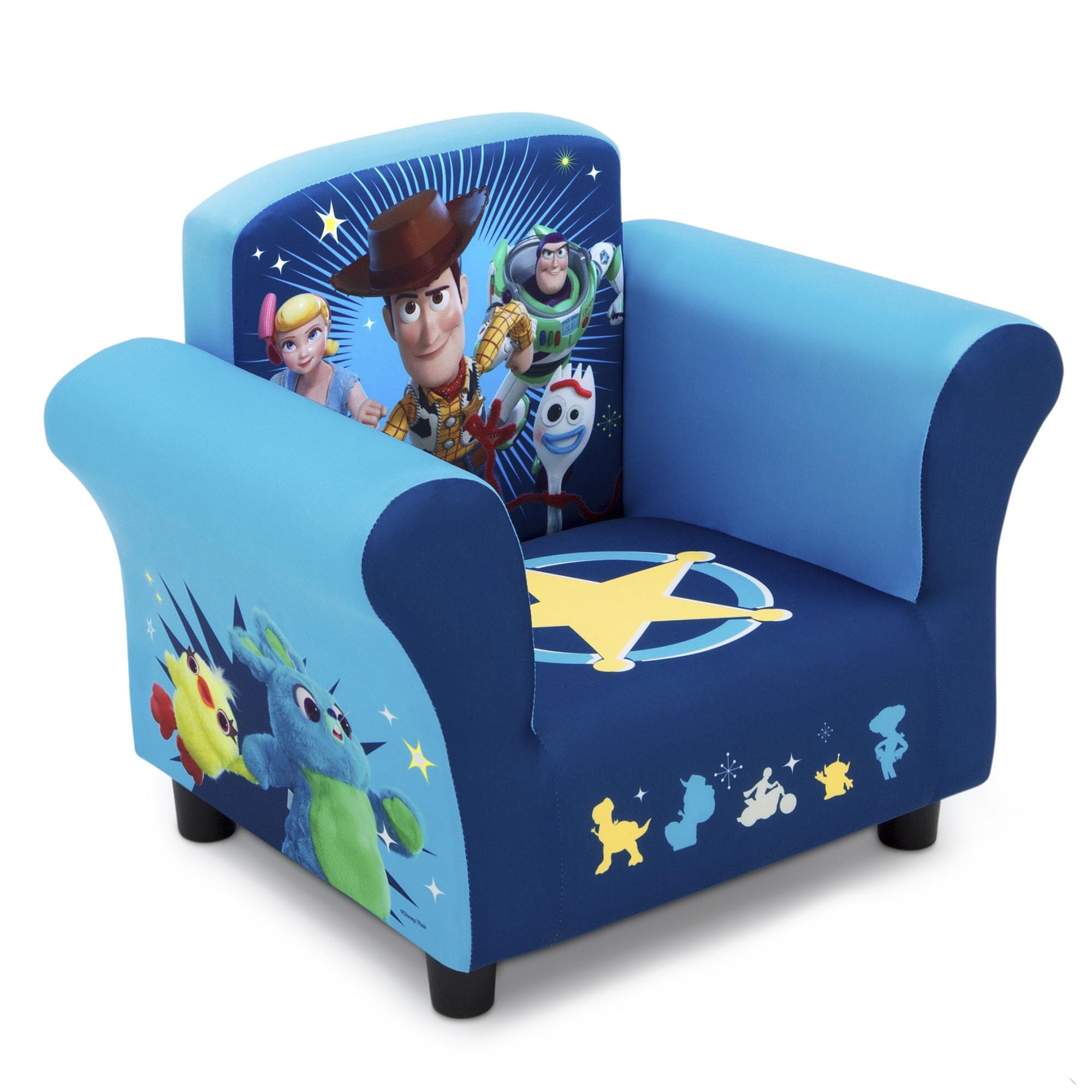 Chair Toy Delta Children Children Upholstered Chair, Toy Story 4 - Chairs - Delta ...