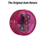 Yomega The Original Brain - Professional Yoyo for Kids and Beginners, Responsive Auto Return Yo Yo Best for String Tricks + Extra 2 Strings & 3 Month Warranty (Pink)