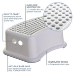 Dreambaby Toilet seat and Step Stool, Grey, 2 Piece Set