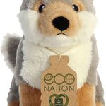 Aurora® Responsibly Made Eco Nation™ Seal Stuffed Animal - Ideal for Playtime Adventures - Perfect for Birthdays or Just Because - White 12 Inches
