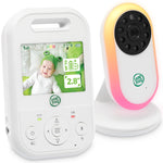 Leap Frog baby monitor with screen displaying a baby and camera on a white background