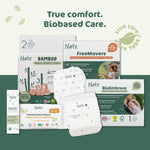 Naty Flushable Baby Wipes | 98% Water, Hypoallergenic & Natural for Sensitive Skin | Unscented, Fragrance-Free, Plant-Based | Plastic-Free, Water-Degradable | Newborn & Toddler | 504 Count (12 Packs)