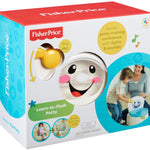 Fisher-Price Toddler Toilet Learn-to-Flush Potty Training Seat with Lights Sounds Phrases and Removable Potty Ring