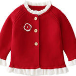 Simplee kids Baby Girls' Fall Winter Cardigan Sweaters Coats Outfits for Toddlers