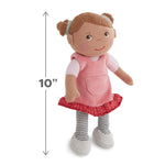 HABA Snug Up Camilla - 10" Soft Doll, Machine Washable - Perfect Snuggly First Soft Baby Doll and Toddler Plush Figure for 6 Months and Up