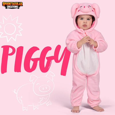 Spooktacular Creations Halloween Baby Animal Costume, Toddler Hooded Jumpsuit for Baby Halloween Dress Up Costume Party