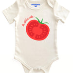 Chunky Deli La Dolce Vita Baby Bodysuit Gender Neutral Foodie Outfit Soft 100% Cotton Short Sleeve One-Piece for Infant Boy or Girl Cute Coming Home Gift