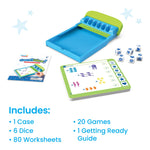 hand2mind ConfiDice Getting Ready for Kindergarten, Elementary Prep, Learning Games for Kindergarten, Toddler Learning, Math and Reading Games, Workbook for Kids (100 Activities)