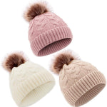 Baby Beanie Hat, Infant Newborn Toddler Winter Warm Knit Cap for Little Boys Girls, Winter Warm Hat