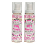 Baby Powder Scent Fragrance Mist for Women and Men - 2 oz, Clear