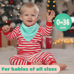 EllieHouse Baby Bibs 10 Pack Teething Drool Muslin Cotton Absorbent Soft Bibs for Infant Toddler Essentials