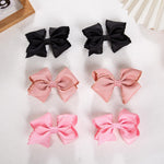 Baby Girls Hair Bows Clips Grosgrain Ribbon Clips Barrettes Hair Accessories Alligator Clip for Little Girls Toddlers Kids