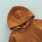 Thorn Tree Infant Baby Boys Pants Set Hooded Solid Sweatshirt Top Pocket Elastic Waist Pants 2Pcs Outfits Fall Winter Suit
