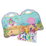 Melissa & Doug Puffy Sticker Activity Books Set: Princess, Mermaid, Fairy - 180+ Reusable Stickers - FSC Certified