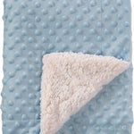 CREVENT Cozy Soft and Warm Mink Baby Blanket with Sherpa Backing, Gift Packing with Ribbon for Newborn Infant Toddler's Crib Cot Stroller (30"X40" Little Dream)