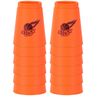 DEWEL Quick Stacks Cups, 12 PC of Sports Stacking Cups Speed Training Game (Rew-new)