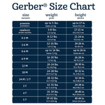Gerber Unisex Baby Toddler UPF 50+ Long Sleeve Rashguard Swim Rash Guard Shirt, White, 3-6 Months US