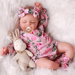 BABESIDE Lifelike Reborn Baby Dolls - 20 inch Sleeping Realistic Newborn Baby Dolls Soft Body Real Life Baby Dolls Girl with Accessories Gifts for Kids Age 3 + & Collection