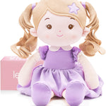 Soft Baby Doll Toys (16''), My First Baby Rag Doll for 1 Year-Old Girl Birthday Gift, Christmas Plush Toys Gift for Toddler Kids Infants -Princess Breeze