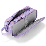 Choco Mocha Girls Pencil Case for Kids, Soft Large Zipper Pencil Pouch for Kids with 2 Compartments Girls Pencil Case for School Rainbow Pencil Bag, Pink