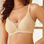 Avidlove Nursing Bras for Breastfeeding Seamless Ultra Comfort Pregnancy Maternity Wireless Bralette Nude