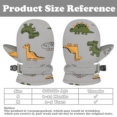 Baby Gloves 12-18 Months Toddler Mittens 18-24 Months Baby Mittens Winter Toddler Waterproof Gloves Toddler Snow Mittens