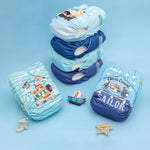 ALVABABY Baby Cloth Diapers 6 Pack with 12 Inserts Cloth Diaper Covers Adjustable Washable Reusable for Baby Girls and Boys 6DM133A