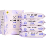 The Honest Company Calm + Cleanse Naturally Scented Wipes | Cleansing Multi-Tasking Wipes | 99% Water, Plant-Based, Hypoallergenic | Lavender, 240 Count