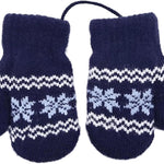 Baby-Winter-Knit-Mittens Soft Warm-Gloves Infant Newborn No Scratch Mittens 0-2 Years
