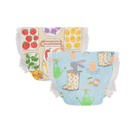 The Honest Company Clean Conscious Diapers for Sensitive Skin | Hypoallergenic, Fragrance Free | Spring '25 Limited Edition Prints | Club Box, Size 2 (12-18 lbs), 72 Count