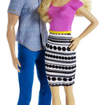 Barbie Dolls, Barbie and Ken Doll 2-Pack Featuring Blonde Hair and Bright Colorful Clothes, Kids Toys and Gifts (Amazon Exclusive)
