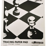 Sax Tracing Paper Pad - 11 x 14 inches - 50 Sheets per Pad - White