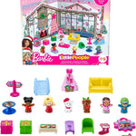 Fisher-Price Little People Barbie Advent Calendar and Toddler Playset, 24 Christmas Figures and Play Pieces