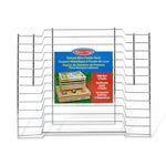 Melissa & Doug Deluxe Metal Wire Puzzle Storage Rack for 12 Small and Large Puzzles