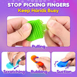 LESONG Fidget Sensory Toys for Kids: Layered Bristle Textured Toys with Suction Cup for Autism Kids - Sensory Items for Desk Classroom - Fidgets for Easter Basket Fillers Egg Stuffers