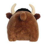 Aurora® Adorable Spudsters™ Buddy Bison™ Stuffed Animal - Round Shape Makes for Comforting Cuddles - Perfect for Kids All Ages and Animal Loving Adults - Brown 10 Inches