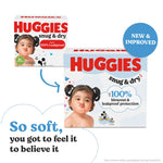 Huggies Size 1 Diapers, Snug & Dry Newborn Diapers, Size 1 (8-14 lbs), 256 Count (4 Packs of 64), Packaging May Vary
