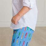 RUGGEDBUTTS Boys UPF50+ Sun Protection Animal Swim Trunks - Gone Fishin, 0-3m