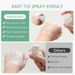 Momcozy Baby Diaper Rash Cream Spray, Single Hand Diaper Spray Daily Use for Skin Care, Natural Ingredients Coconut Diaper Cream, Fragrances Free Hypoallergenic for Sensitive Skin, 200 Sprays 2 oz